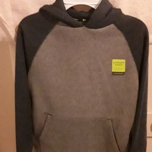 NWT Tek Gear hoodie medium gray and light gray